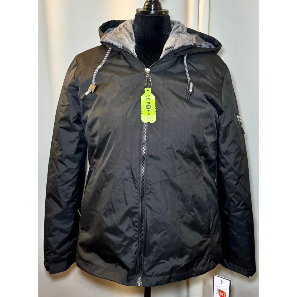 Free Country Women’s 3-in-1 System Jacket – Black – Size Large – NWT